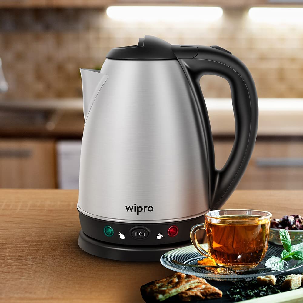 Wipro Vesta 1.8 Litre Ss Kettle With Keep Warm Function